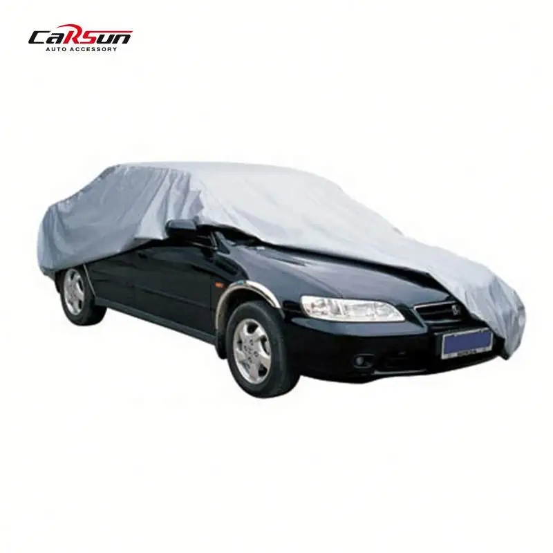 Car Sunshade Cover Protector Waterproof Auto Exterior Accessories Universal Dust Rain Snow Protective Car Sunshade Cover