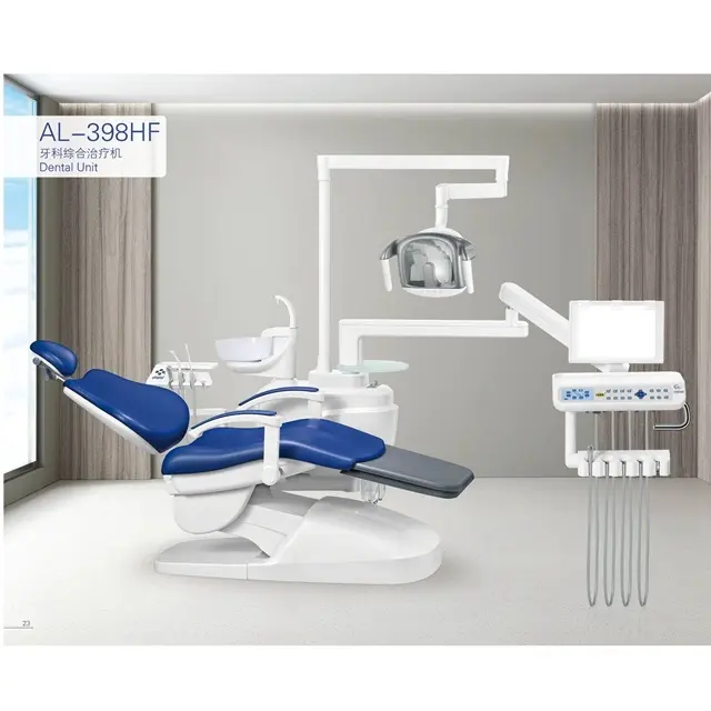 AL398HF best Dental Chair Unit Soft Leather