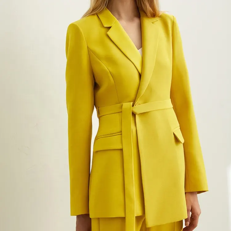 Minimalist style temperament fashion slim women's suit coats