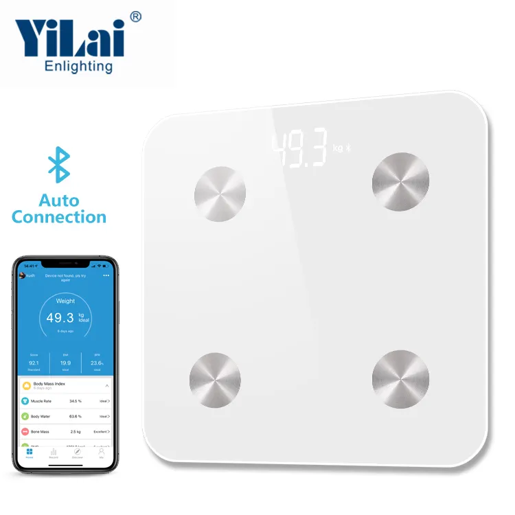 Персональные цифровые весы 180 кг 396 фунтов для ванной комнаты умные весы BMI Bluetooth весы для взвешивания жира с Bluetooth