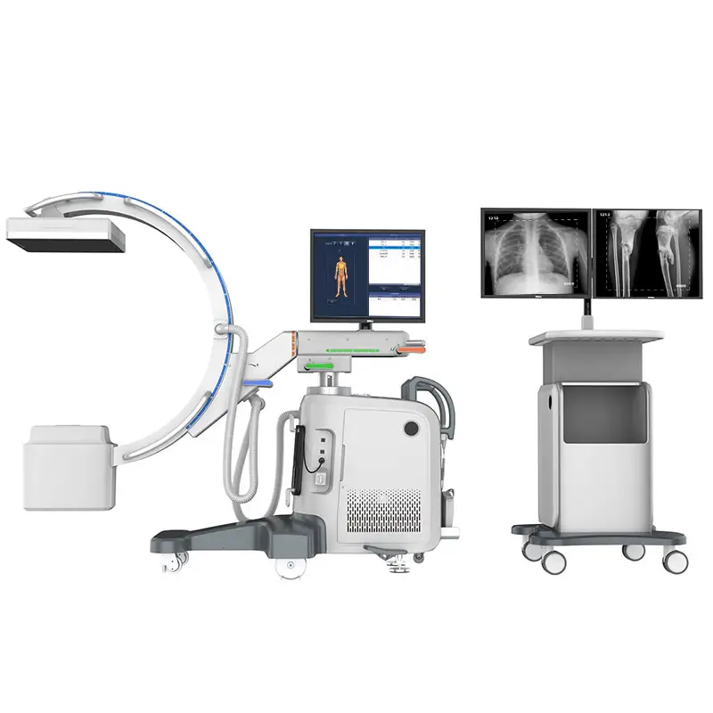 Портативный Высокочастотный рентгеноскопический аппарат с-образной ручкой 5 кВт, многофункциональный цифровой хирургический рентгеновский аппарат с-образной ручкой