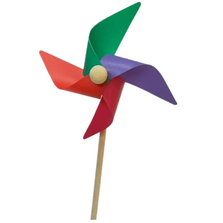 Home Usage and Colorful Four-leave Windmill Pinwheel