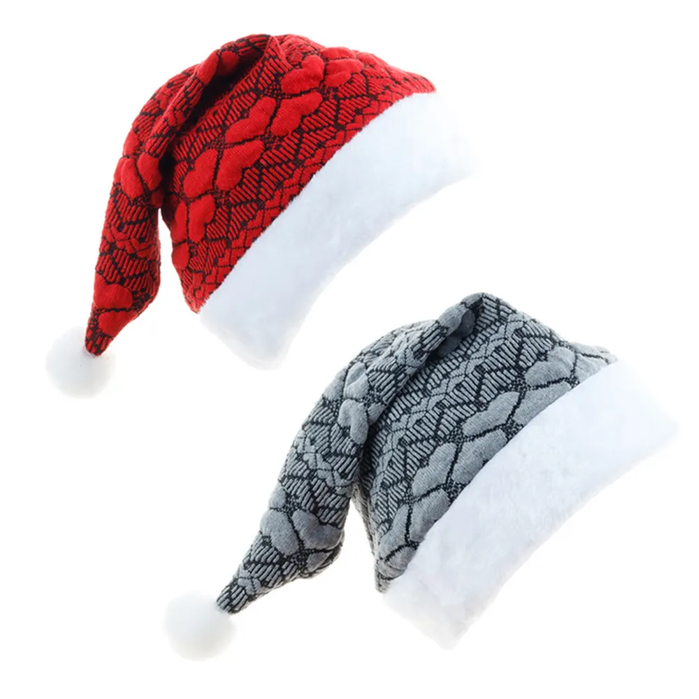 Knitting Love Christmas Hat Party Supplies Decorations Xmas Hat