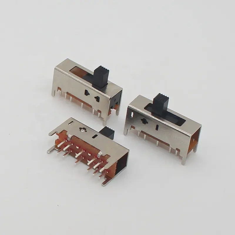 SS-23L04G5  Horizontal 4 position 4 throw 4p4t slide switch