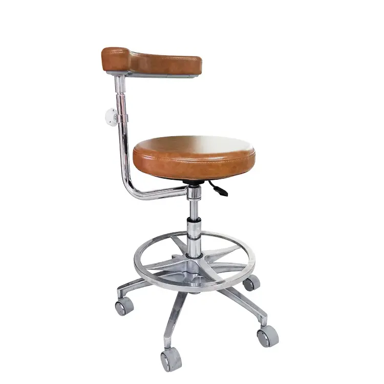 AliGan dental equipment Stool for Promotion Price of Mobile Assistant Can Be Used in Dentist Clinic With Foot Rest