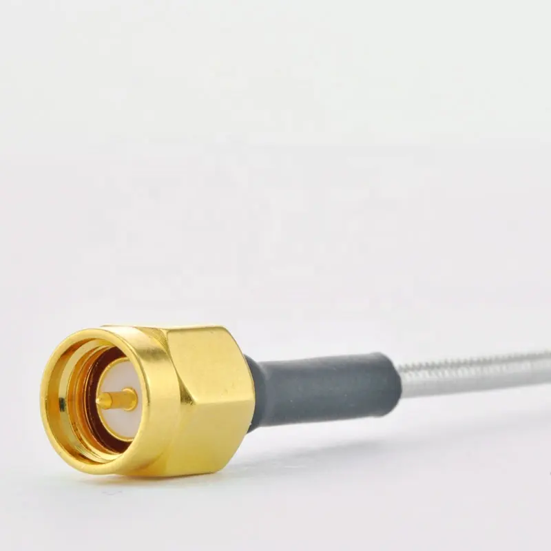 18GHz SMA Male to SMA Male connector solder .086 RG405 Cable, SMA male .086 RG405 RF Cable