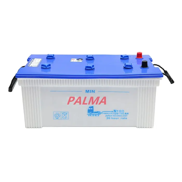 China sealed lead acid 12v 180ah dry truck car battery auto battery