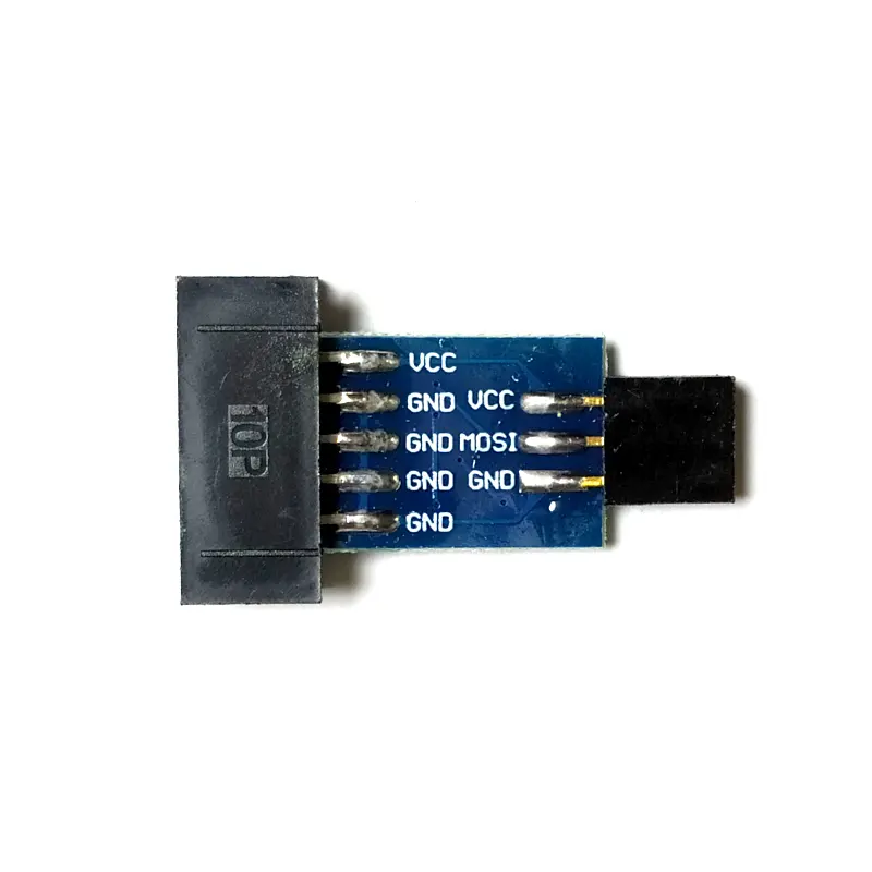 10Pin To 6PiN Convert To Standard 10 Pin To 6 Pin Adapter Board For STK500 AVRISP USBASP ISP Interface Converter AVR