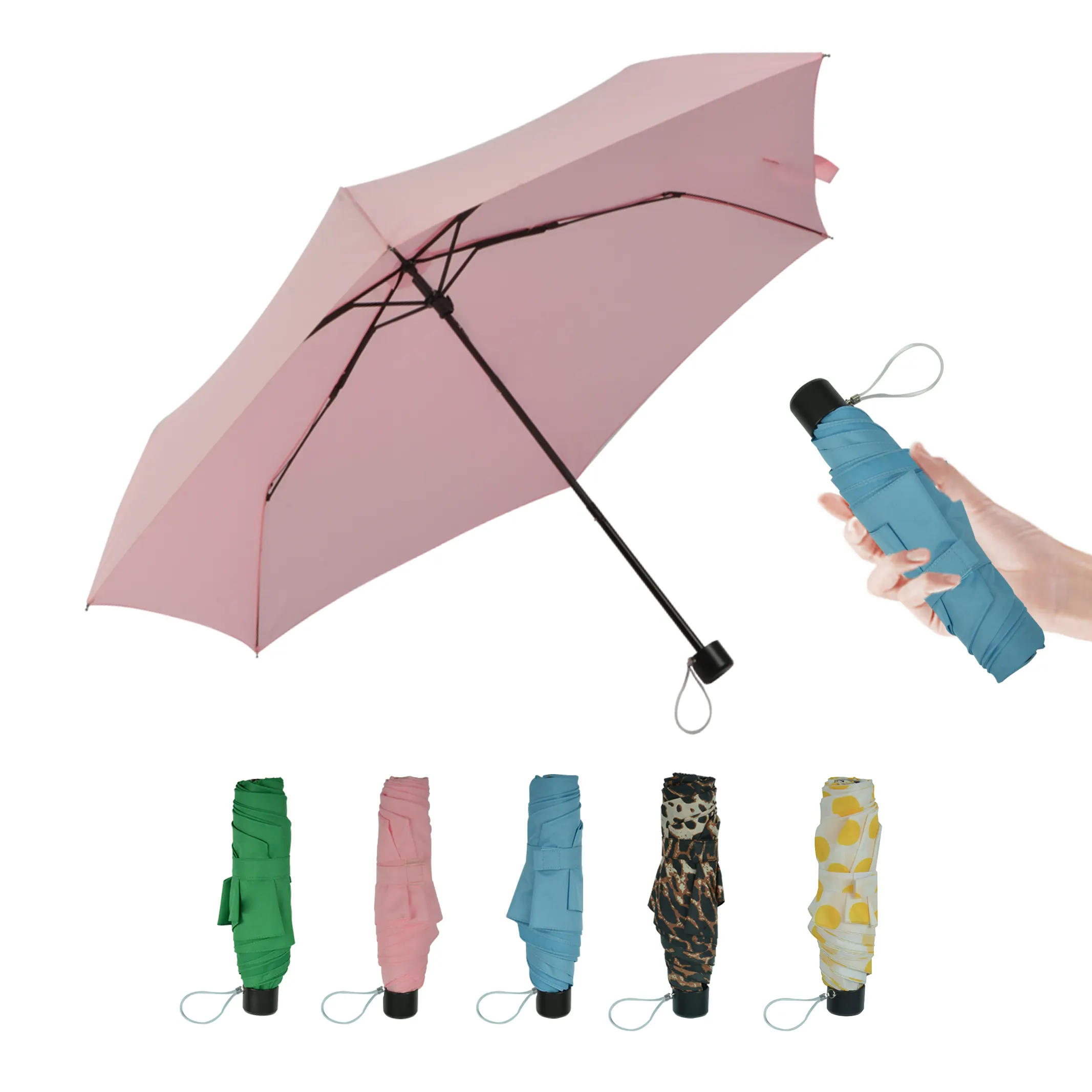 21 дюймов складной гексакоптер 3 раза маленький рисунок: Цветы зонтик для зонтик сувенир