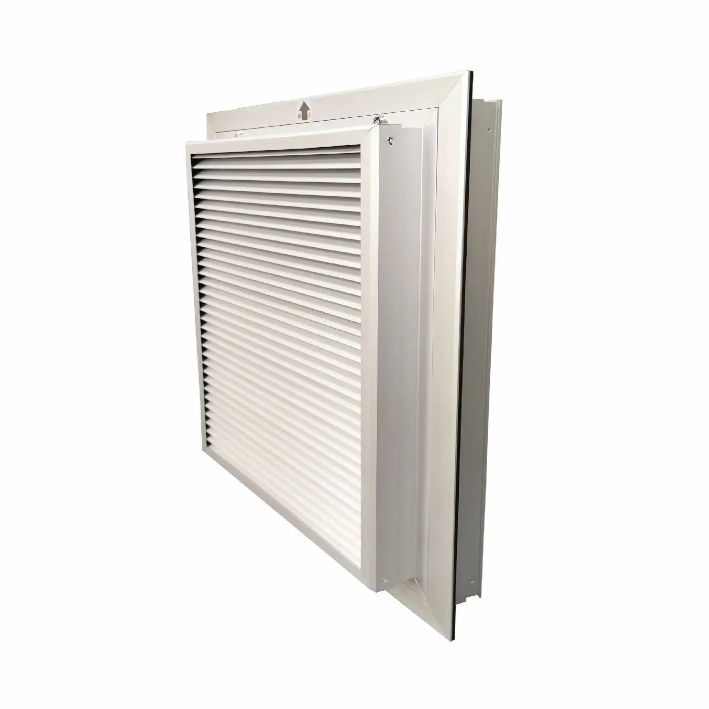 aluminum air intake weatherproof Sand Proof Ventilation filter louver for outdoor electronic cabinet