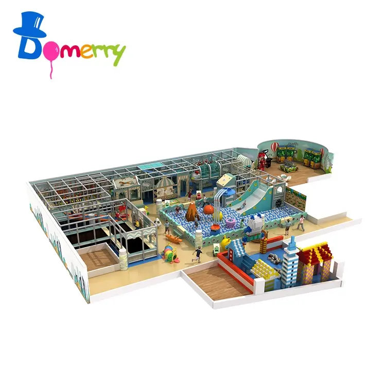 Игровой центр б/у, оборудование для крытых игровых площадок, для продажи, детская игровая конструкция