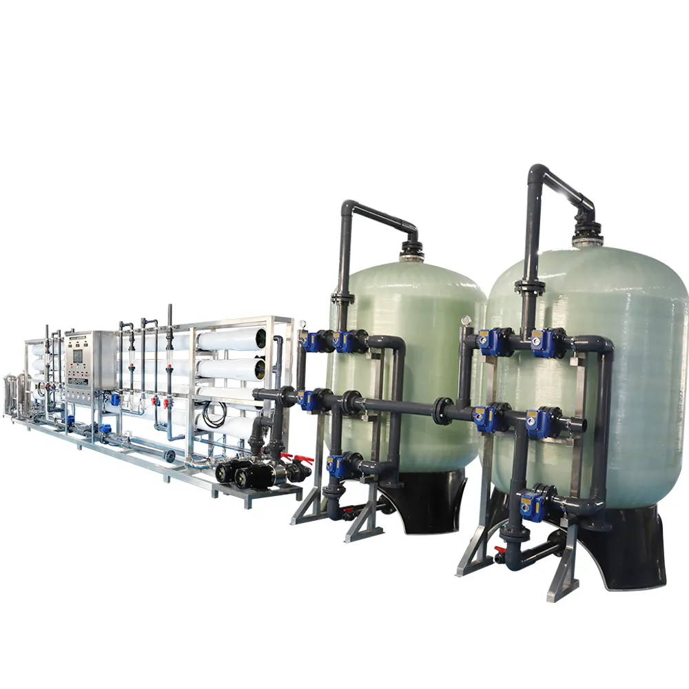 Industrial large reverse osmosis industrial water filter waste water treatment ro water plant