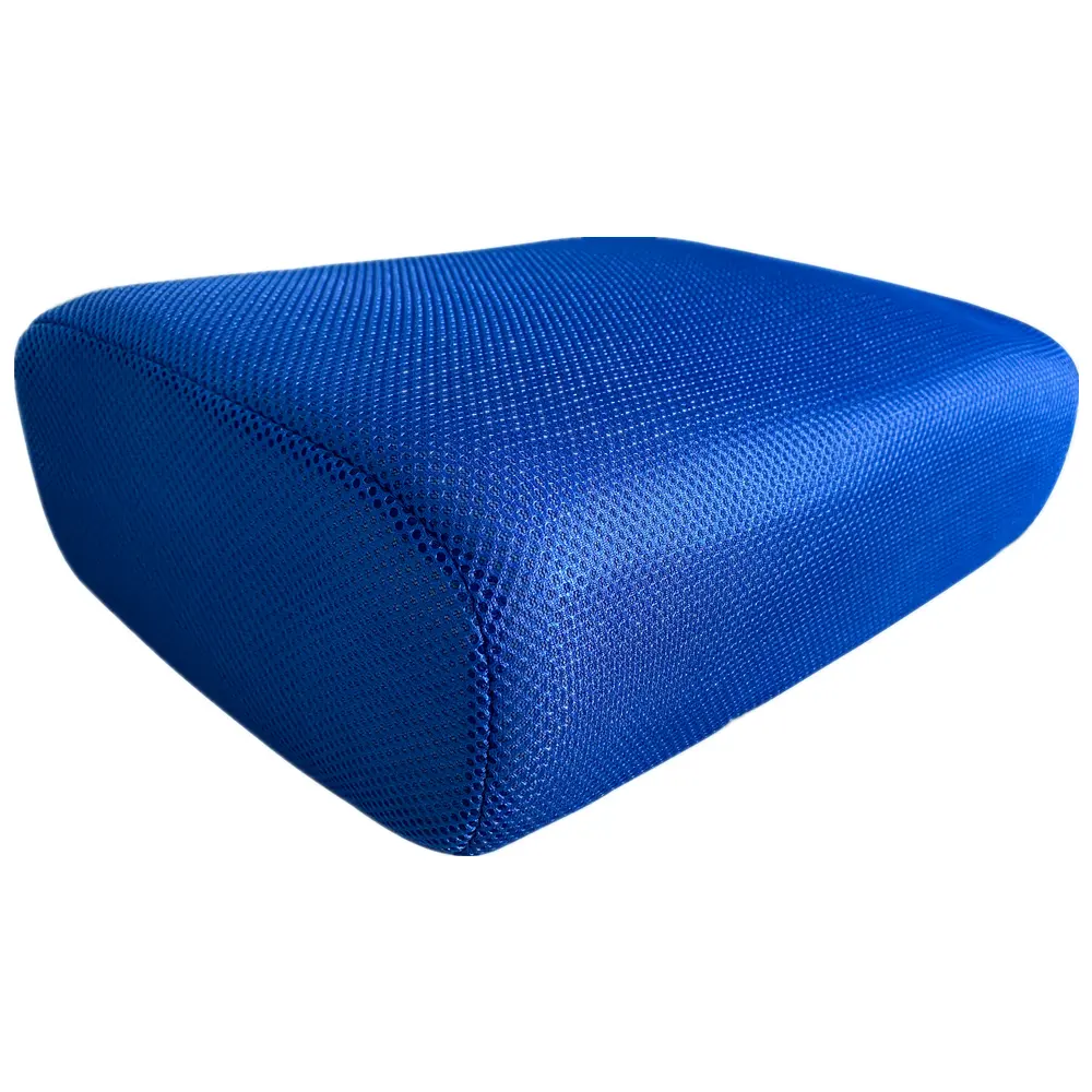 3D mesh submersible weighted hot tub cushion non slip micro dots bottom indoor or outdoor hottub booster seat spa pillo