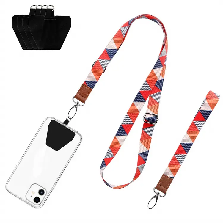 Manufacturer Custom Logo Fashion Universal Cross Body Crossbody Phone Strap Lanyard Cell Phone Lanyards Phone Strap