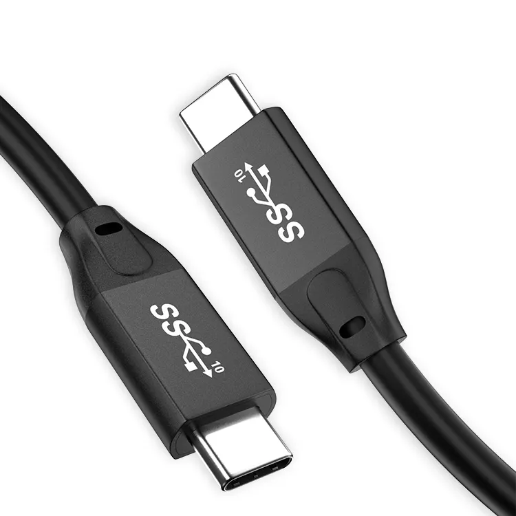 ULT-unite New Design Type-C USB 3.2 Cable with E-marker USB-C to C 5A 100W Cable