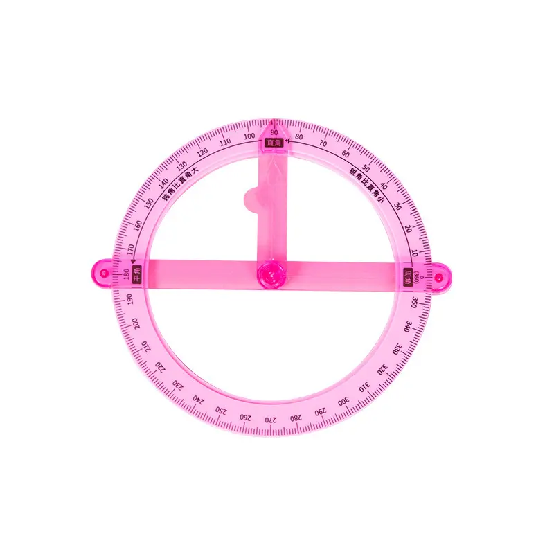 360 degree activity protractor primary school student activity square