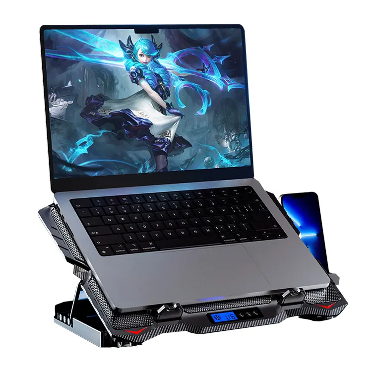 Best Gaming Laptop Stand With Fan Cooling Pad 15.6 Laptop Laptop Stand To Keep Cool Notebook Cooler