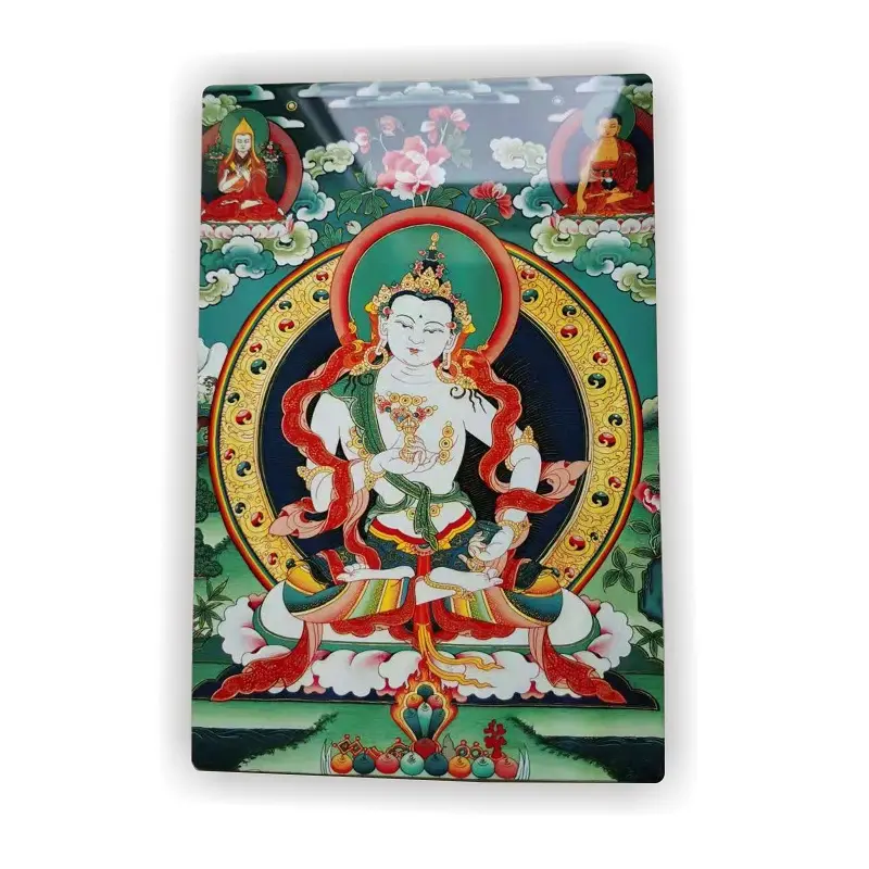 Personalized wall decor custom sublimation aluminum HD metal print for thangka