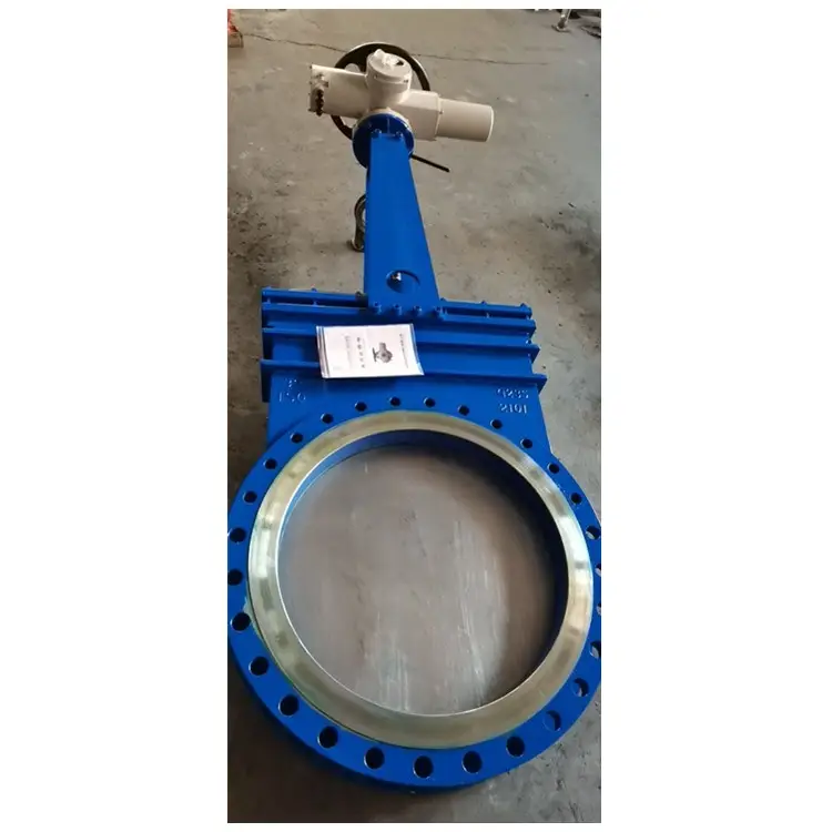 32 inch electric actuator knife gate valve