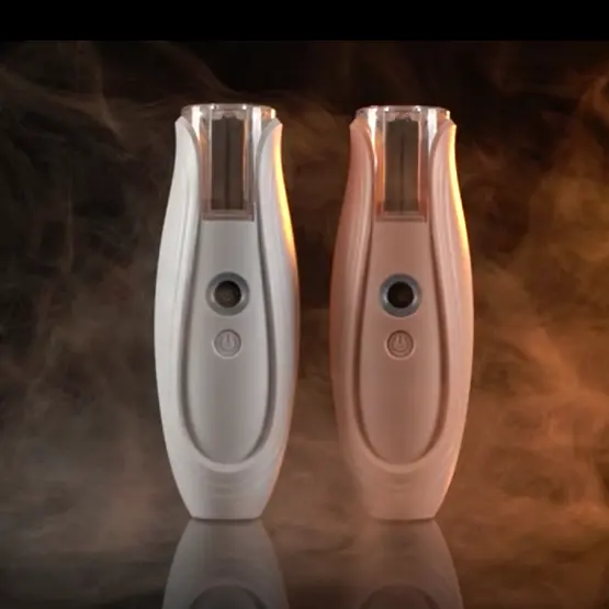 IFINE Beauty 3 Options Facial SPA Equipment Nano Ionic Facial Steamer With Light Dry Skin Moisture Hot Mist Facial Steamer