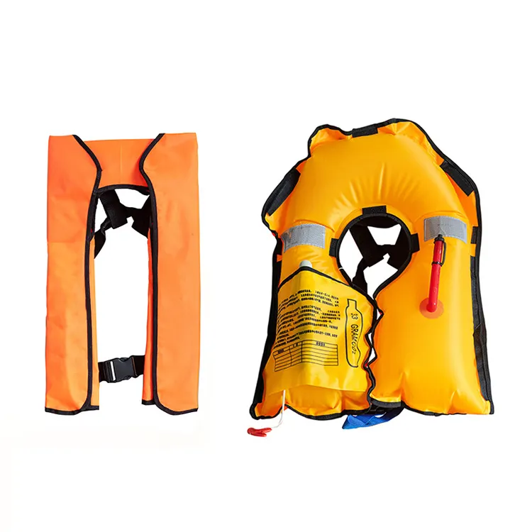 GARIDA спасательный жилет надувной автоматический/ручной надувной PFD спасательный жилет для взрослых спасательный жилет для водных видов спорта GEYJ-002