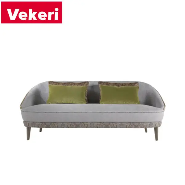 Современная элегантная и простая оправа для неформального большого круглого металлического кресла с изогнутыми боками, винтажный диван с узором
