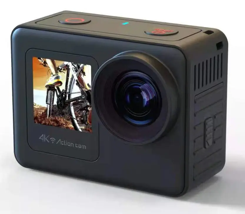 Market Trend 4K 60fps Action Camera Dual Screen Sports Cam With Wifi EIS 10M Waterproof Remote Control