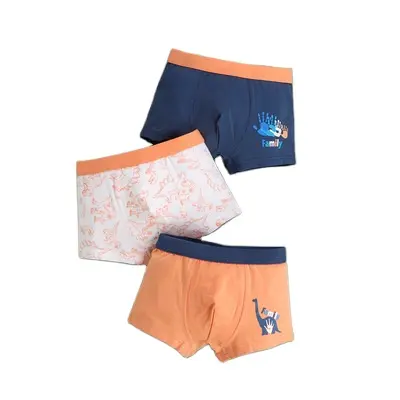 Wholesale Kids Underwear Cotton Children's Boxer Briefs Boy Shorts Cartoon Briefs Boy Underwear