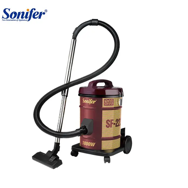 Sonifer SF-2237 новые домашние тапочки 1800W большой емкости 21L барабанная электрическая чистой комнате отеля пыли пылесоса
