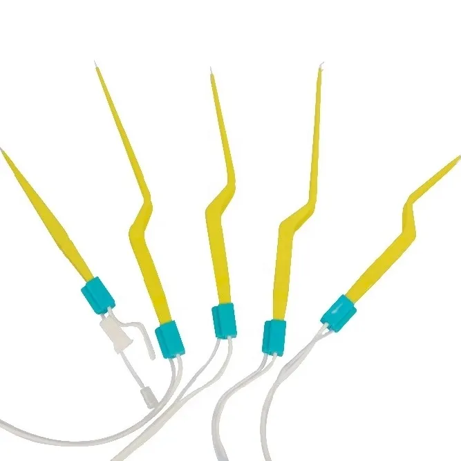 Disposable nonstick automatic controal electrocoagulation bipolar tweezer for neurosurgery instrument