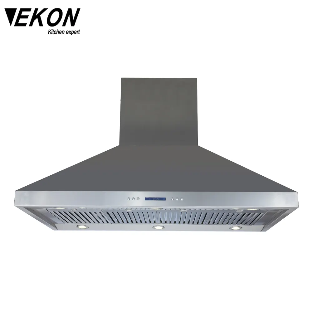 Range Hood Commercial SAA CE GS Approved 120cm Wall Mount Customized Made Stainless Steel Commercial BBQ Range Hood