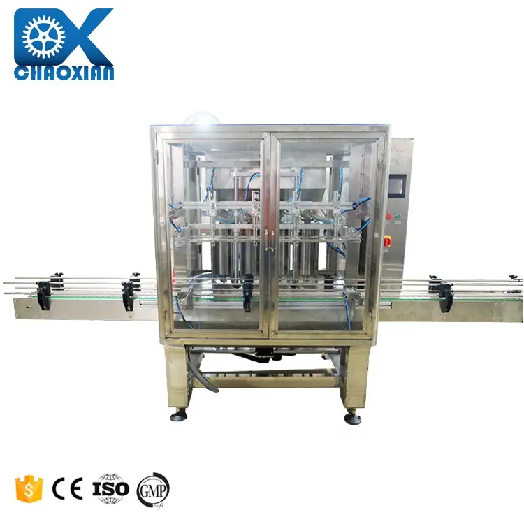 Fully Automatic Full Pneumatic Liquid 2 Head Bottle Filling Machine Low Price For Water Honey