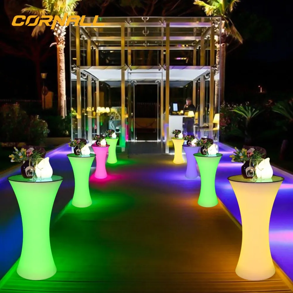 RGB 16 Colors Led Luminous Furniture Waterproof Glowing Led Bar Lights Modern Furniture
