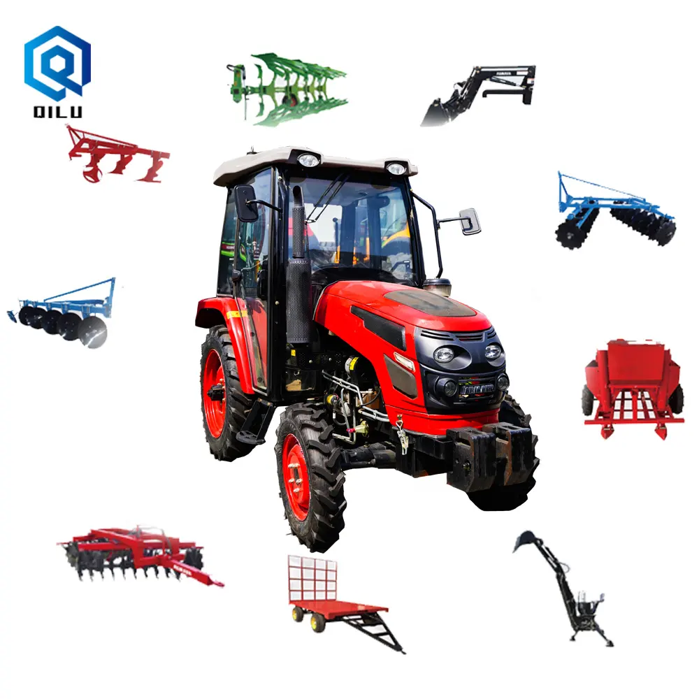 Многофункциональные сельскохозяйственные тракторы 4wd, компактный сельскохозяйственный трактор, небольшие сельскохозяйственные мини-тракторы 4x4