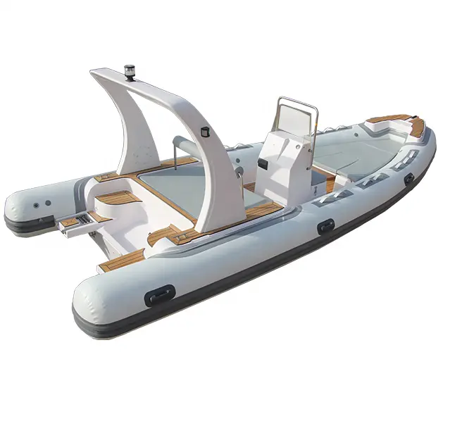Роскошный итальянский 20-футовый Rib600 Полужесткий Стеклопластик орка корпус гипалон/ПВХ надувная лодка для продажи