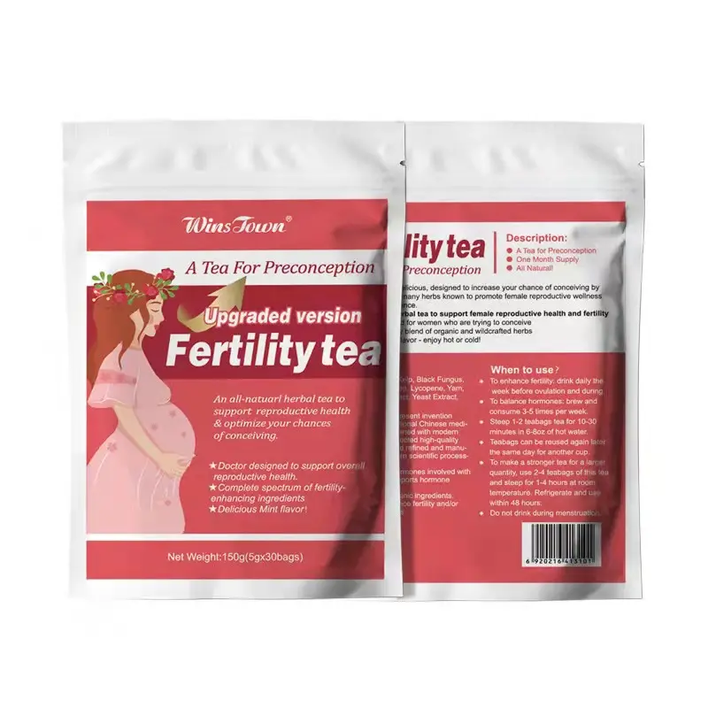 Hot selling health herbal shrinking and removal fibroid tea for women fertility