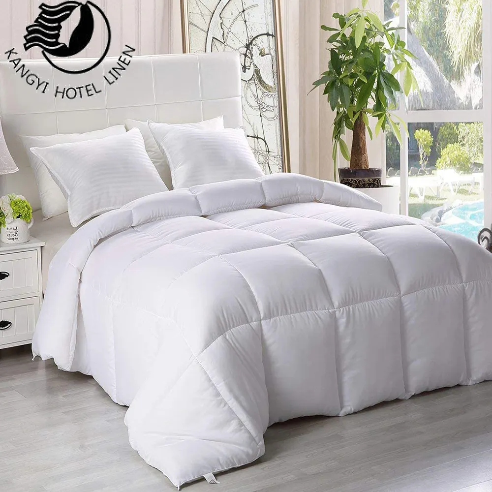 Hotel Comforter 5 Star Hotel Luxury 100% Imitate Down Goose Best Down Quilt Goose Comforter Feather Duvet