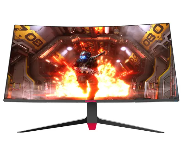 2021 High Quality 24 Inch 144HZ 4K OAC Curved cheap LCD display ips white screen desktop Oem computer Gaming PC Monitor