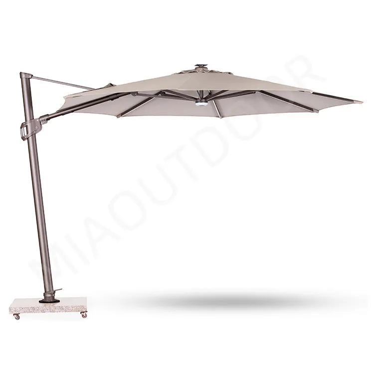 Гостиничный бассейн, наружный садовый зонтик, алюминиевый зонтик для патио, sonnenschirm