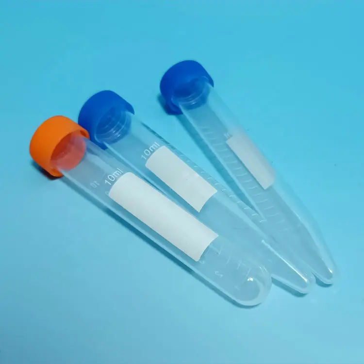 CT-R10150 Hot Sale Laboratory Disposable Plastic Round Bottom Centrifuge Tube 15ml Laboratory