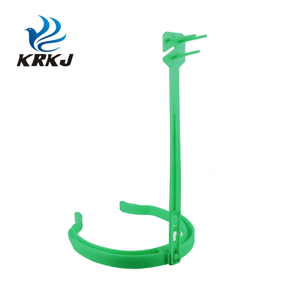 Quality plastic material flexible and adjustable artificial insemination assistant clip clamp holder for sow pig