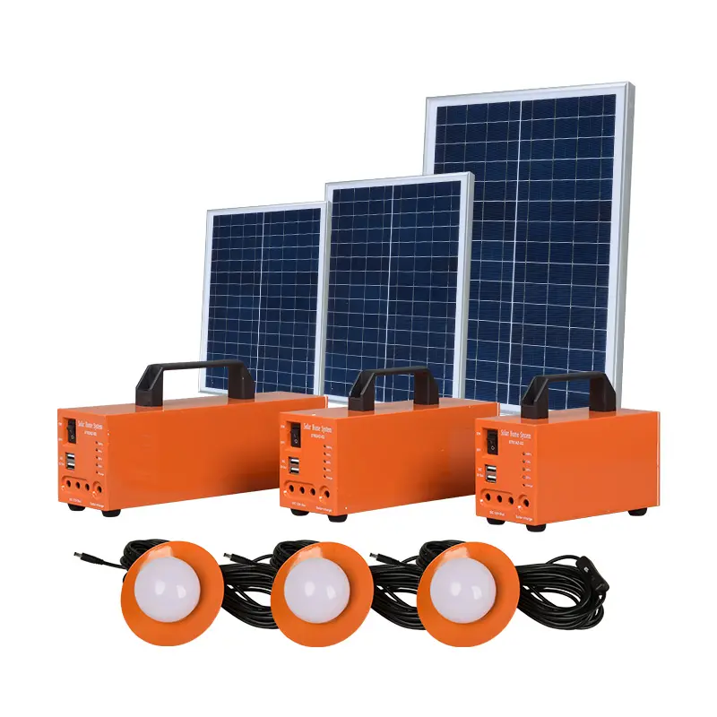 New product solar energy powered 20w 30w 50w solar system