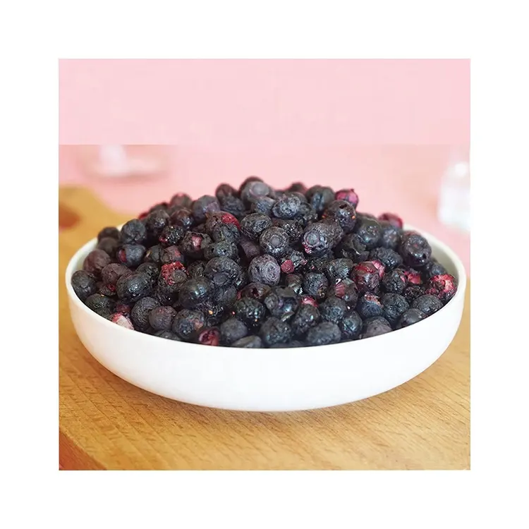 Direct sale of pure natural 100% dried fruit freeze dried blueberry