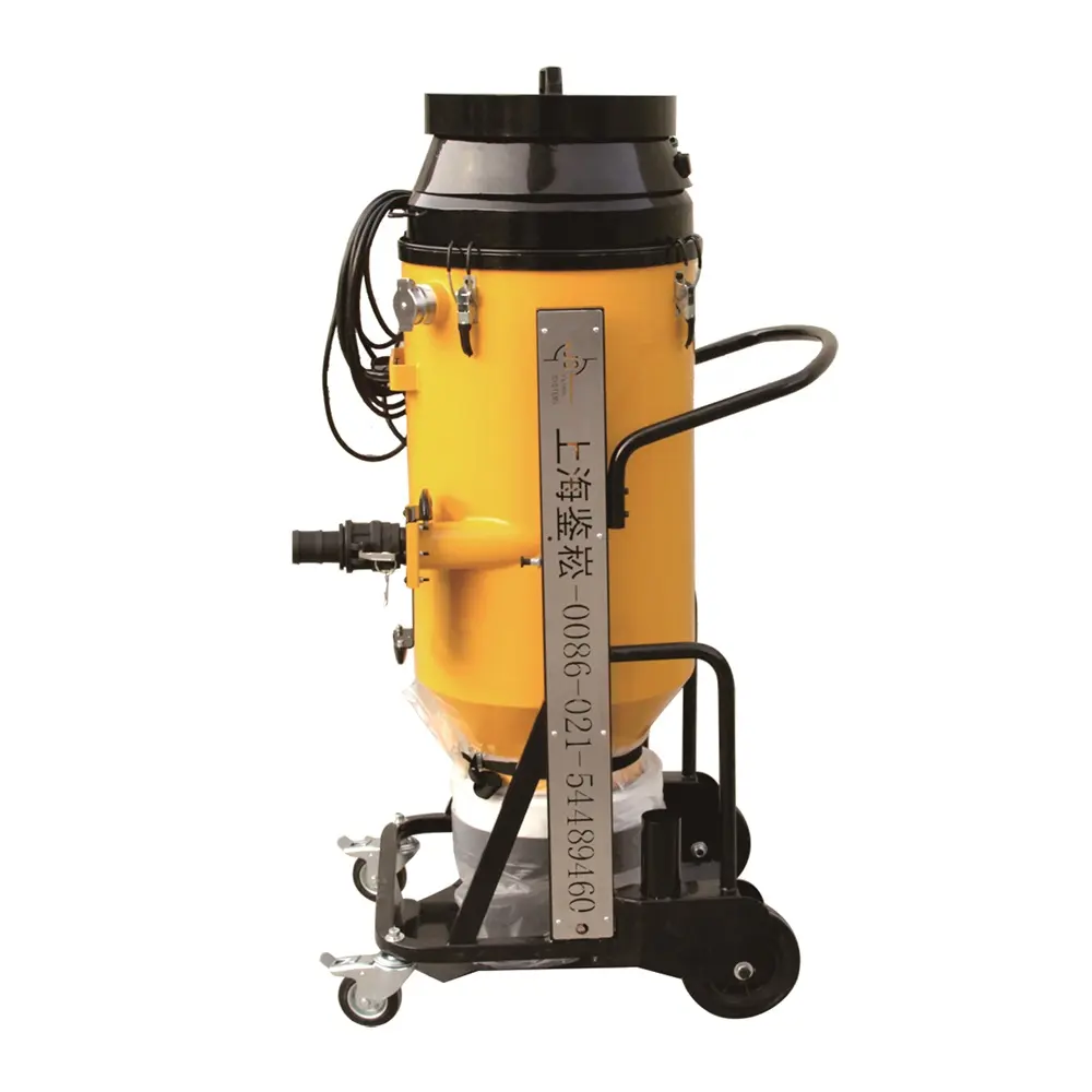 V3 HEPA Back Blow Bag Type Dry Dust Industrial Vacuum Cleaner For Grinder