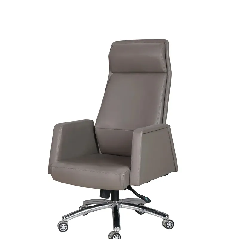 Недорогая Роскошная офисная мебель из натуральной кожи, удобное компьютерное офисное кресло