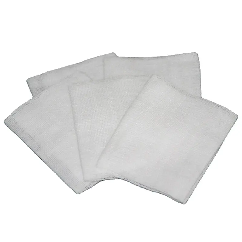 ISO standard Wound Care in hospital cotton gauze pieces