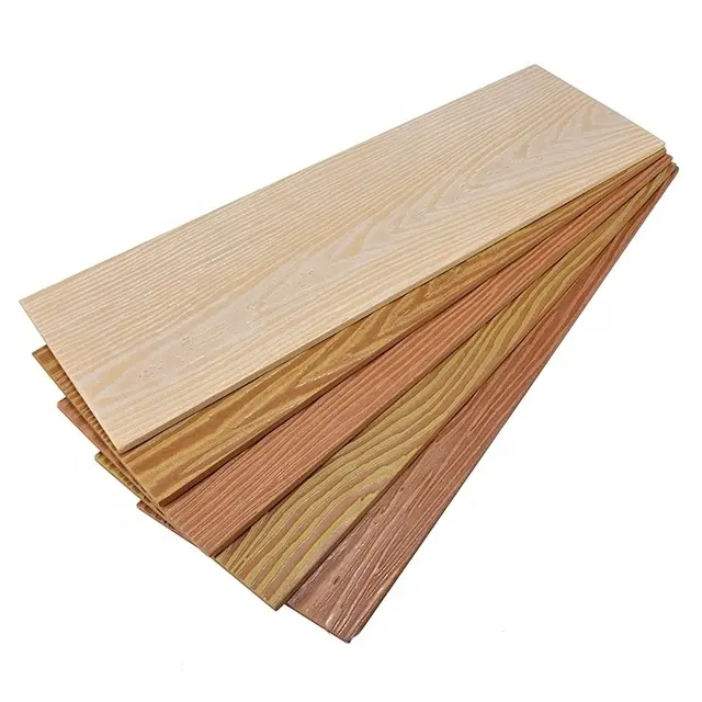 4x8 Waterproof Wood Grain Fiber Cement exterior wall siding panels