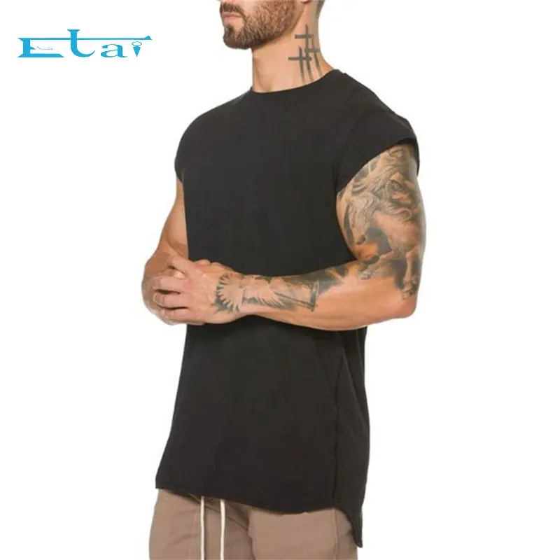 Cotton Gym Shirt Sports T Shirt Men Short Sleeve Running Tshirt Workout Training Tees Fitness Top Sport T-shirt