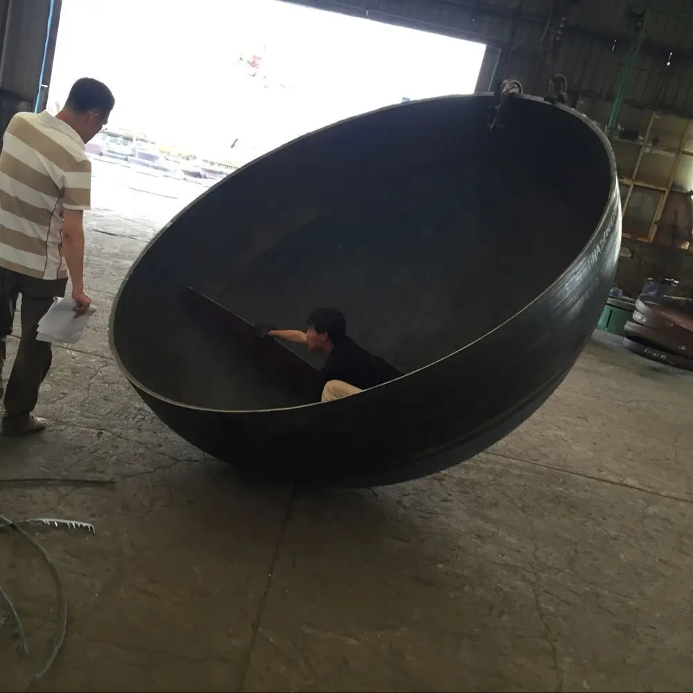polished or unpolished hollow Carbon steel head 1 meter 100cm 1000mm carbon steel hemisphere