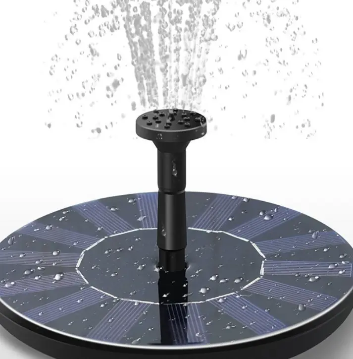 Wholesale Outdoor Landscape Device Gardening Decoration Micro Floating Solar pool Fountain